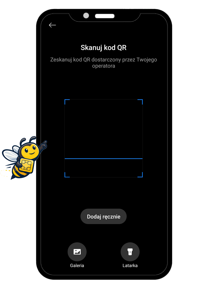 instalacja esim android