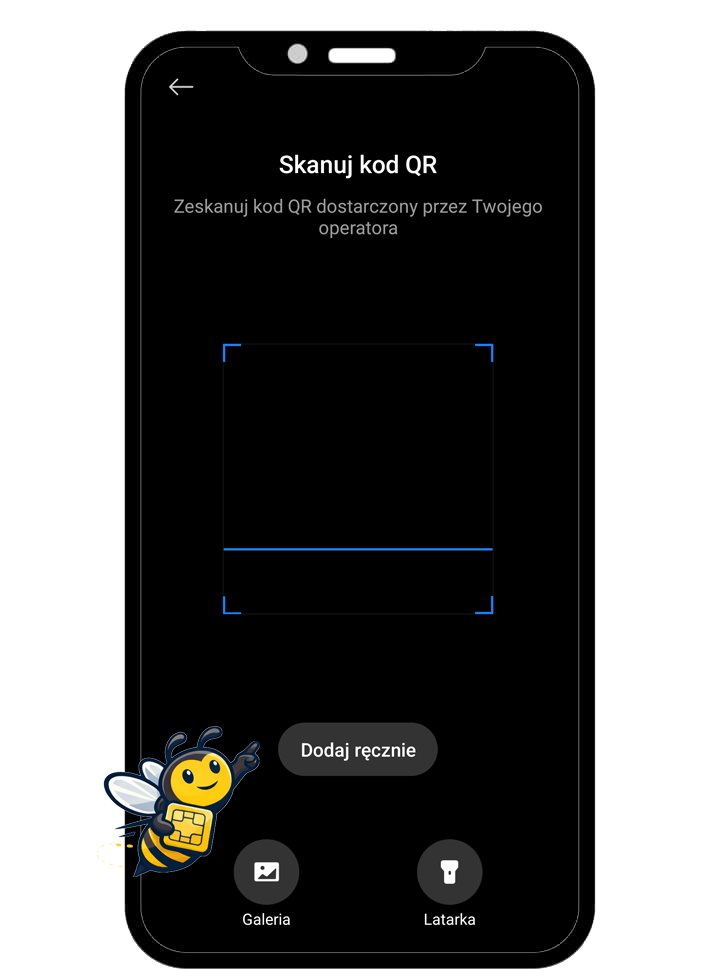 instalacja esim android