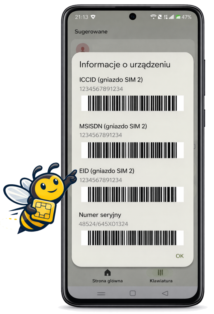 Kompatybilność z eSIM