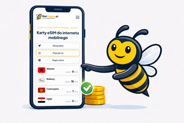eSIM do internetu za granicą