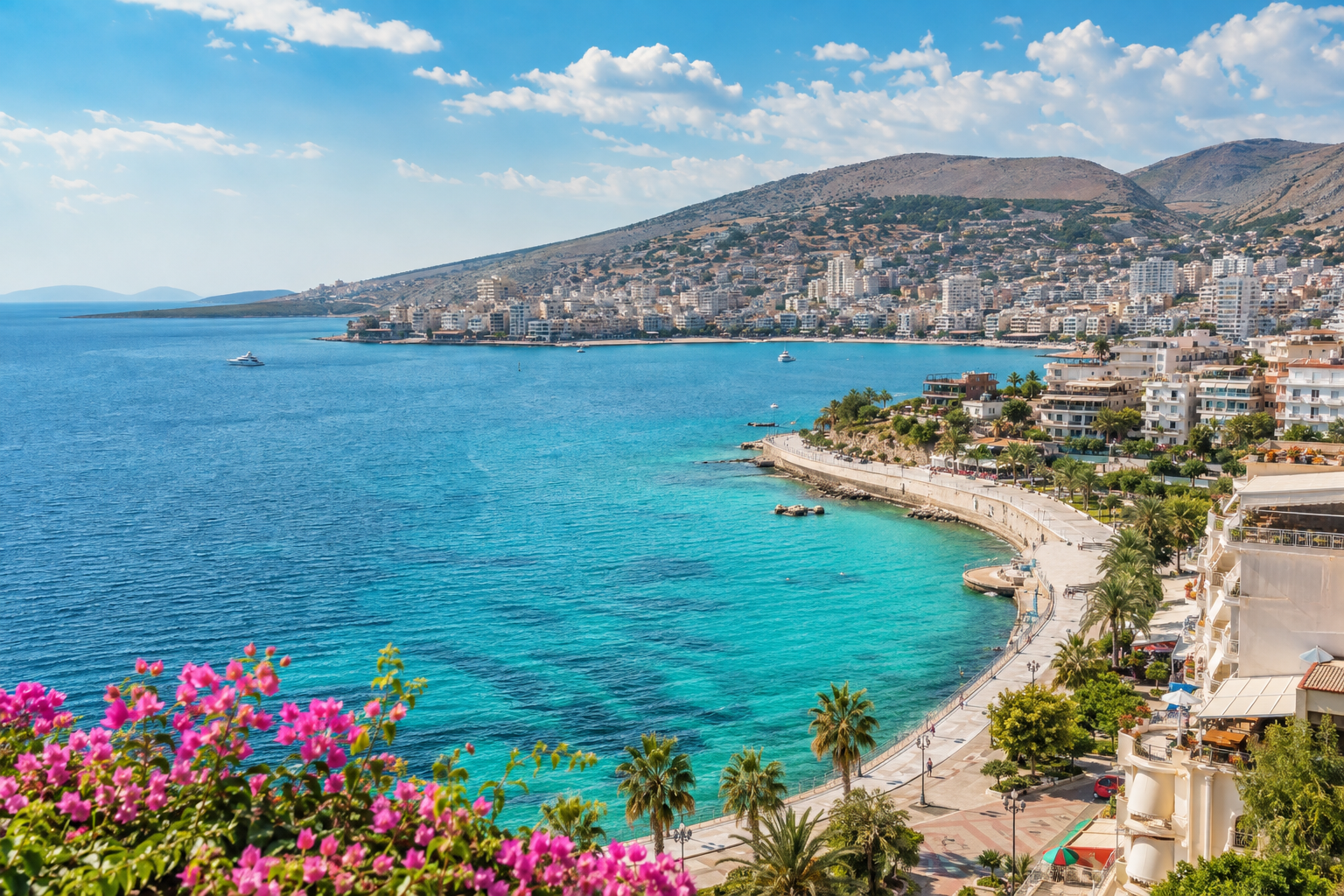 Saranda w Albanii we wrześniu – pogoda i temperatura morza